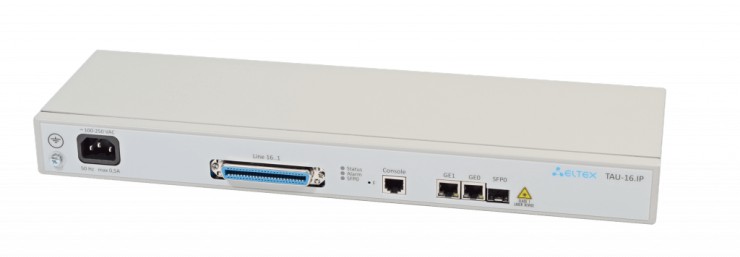 Абонентский VoIP-шлюз TAU-16.IP (16 FXS)